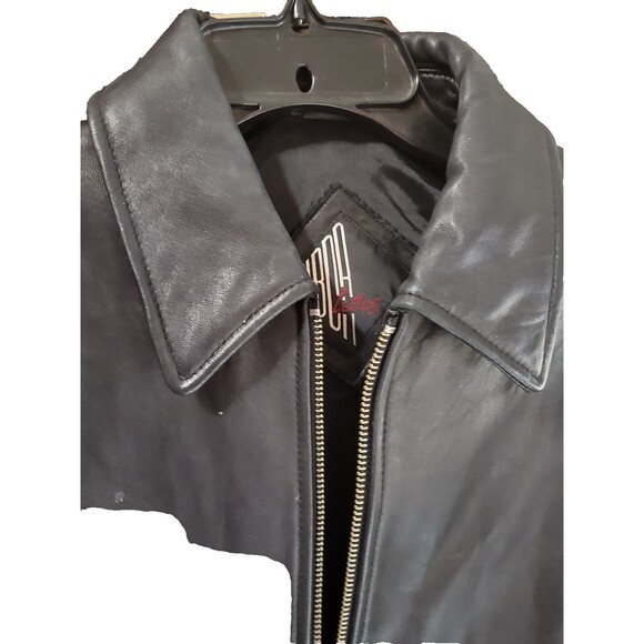 Tiboa Leather Jacket - Small, Black - Picture 3 of 3